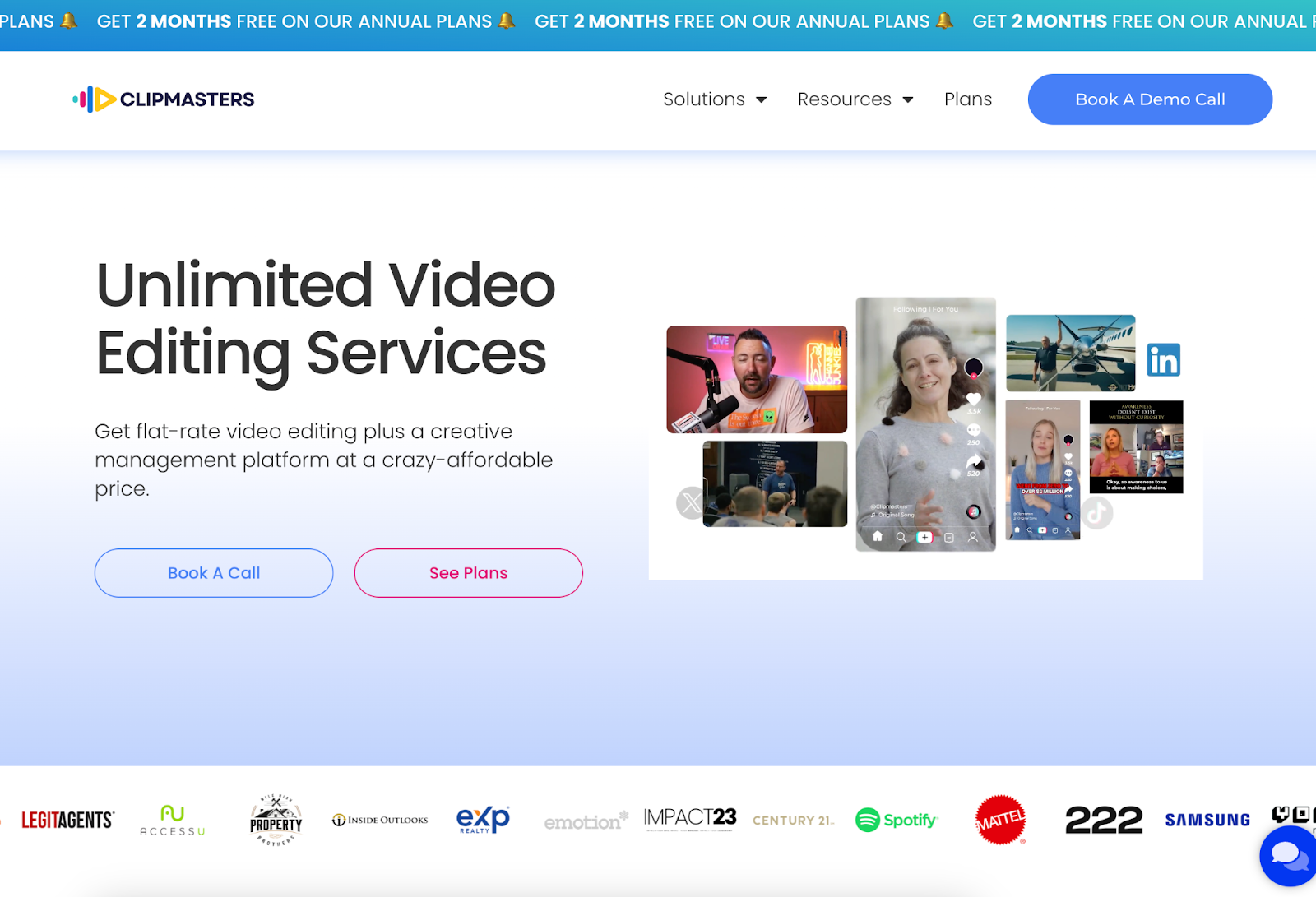 Top 7 Video editing agencies - Clipmasters.io