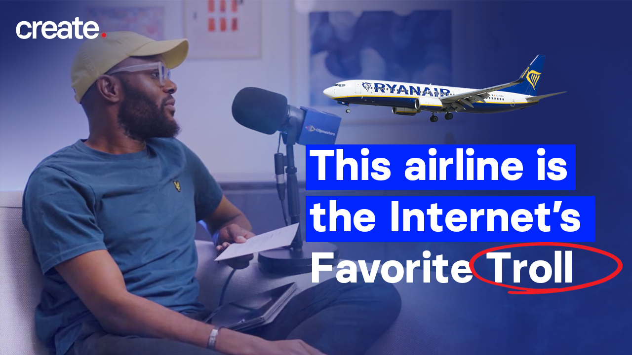 Clipmasters podcast episode about Ryanair content strategy