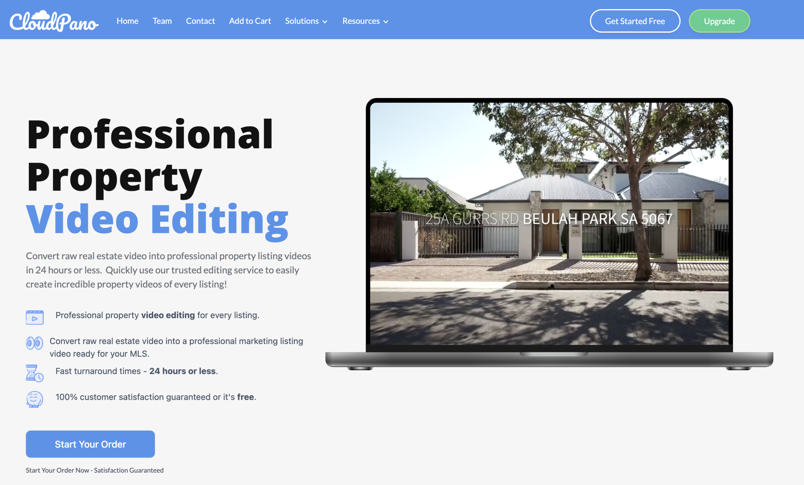 CloudPano per-video property editing