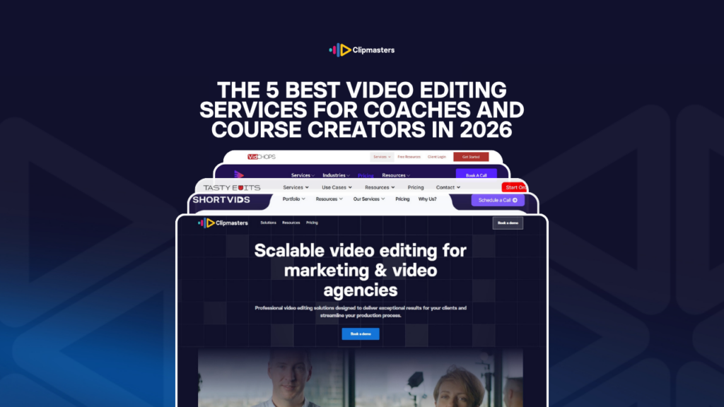 The 5 Best Video Editing Services for Coaches and Course Creators in 2026